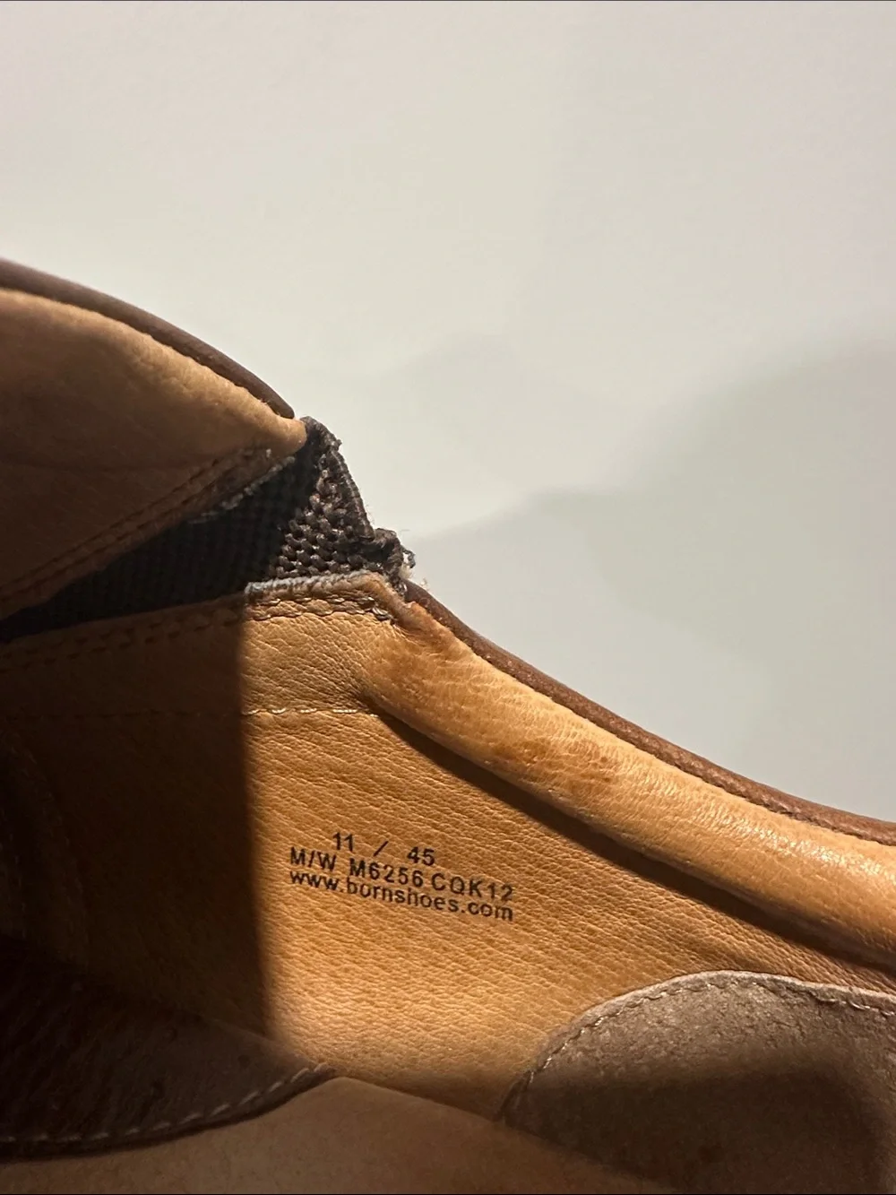 Men's Brown Slip-On Leather Casual Shoe